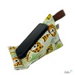 Handysitzsack | TIGER aus Baumwolle | Stützkissen für Smartphone und Tablet  - 2