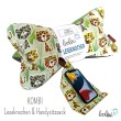 Handysitzsack | TIGER aus Baumwolle | Stützkissen für Smartphone und Tablet  - 7