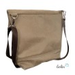Foldover Tasche mit BLUMEN Stickerei | mit Außenfach Leolini - 4