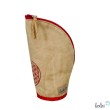 Stehende Stiftetasche Leo | Federpennal Federmäppchen Blume des Lebens ROT | personalisierbar mit Namen Leolini - 5