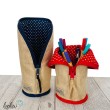 Stehende Stiftetasche Leo | Blume des Lebens DUNKELBLAU  Federpennal Federmäppchen  | personalisierbar mit Namen Leolini - 9