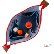 Große Kosmetiktasche | Kulturbeutel mit vielen Fächern CITY MAP | Handarbeit von Leolini  - 6