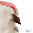 Große Kosmetiktasche | Kulturbeutel mit vielen Fächern GÄNSEBLÜMCHEN | Handarbeit von Leolini  - 3