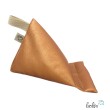 Handysitzsack DELUXE | Lederimitat KUPFER metallic | Stützkissen für Smartphone und Tablet  - 5