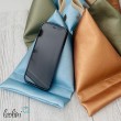 Handysitzsack DELUXE | Lederimitat KUPFER metallic | Stützkissen für Smartphone und Tablet  - 7