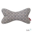 Leseknochen personalisierbar | Nackenkissen GRAUE ORNAMENTE | handgemacht von Leolini Leolini - 5