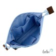 Große Kosmetiktasche | Kulturbeutel mit vielen Fächern HORTENSIEN | Handarbeit von Leolini  - 5