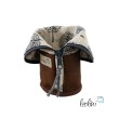Stehende Stiftetasche Leo | Federpennal Schminktasche LEBENSBAUM | Lederimitat Leolini - 3