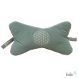 Leseknochen BLUME DES LEBENS Stickerei - MUSSELIN Double Gauze | DUNKLES MINT Leolini - 2