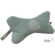 Leseknochen BLUME DES LEBENS Stickerei - MUSSELIN Double Gauze | DUNKLES MINT Leolini - 1