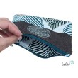 Allzwecktasche Schminktasche Blume des Lebens PERSONALISIERBAR | BLÄTTER | Zipptasche Leolini - 3