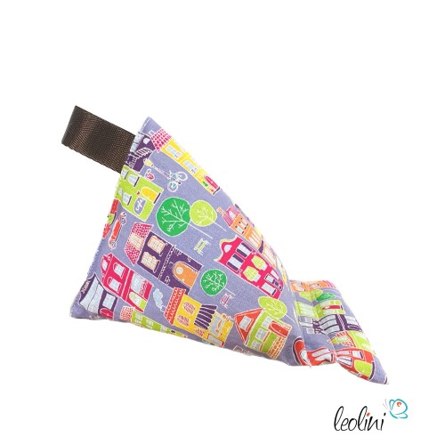 Handysitzsack | CITY aus Baumwolle | Smartphonekissen | Stützkissen für Smartphone und Tablet  - 5