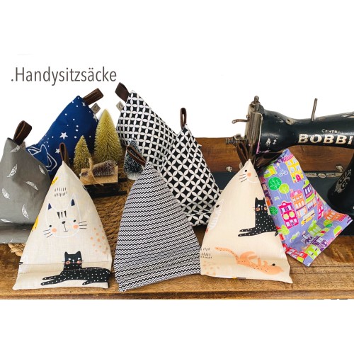 Handysitzsack | CITY aus Baumwolle | Smartphonekissen | Stützkissen für Smartphone und Tablet  - 7