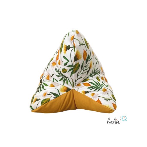 Leseknochen personalisierbar | Nackenkissen MARGARITHEN BLUMEN | handgemacht Leolini - 2
