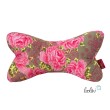 Leseknochen personalisierbar | Nackenkissen ROSEN | handgemacht Leolini - 5