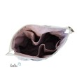 Große Kosmetiktasche | Kulturbeutel mit vielen Fächern EUKALYPTUS LAVENDEL | Handarbeit von Leolini  - 7