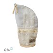 Stehende Stiftetasche Leo | Federpennal Federmäppchen GÄNSEBLÜMCHEN und SPITZENBORTE | personalisierbar mit Namen Leolini - 6