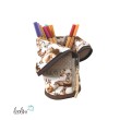 Stehende Stiftetasche Leo | Federpennal Federmäppchen REHE FUCHS HASE | personalisierbar mit Namen Leolini - 7
