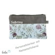 Mäppchen | Allzwecktasche | Schminktasche PERSONALISIERBAR | Blumenwiese | Zipptasche Leolini - 2