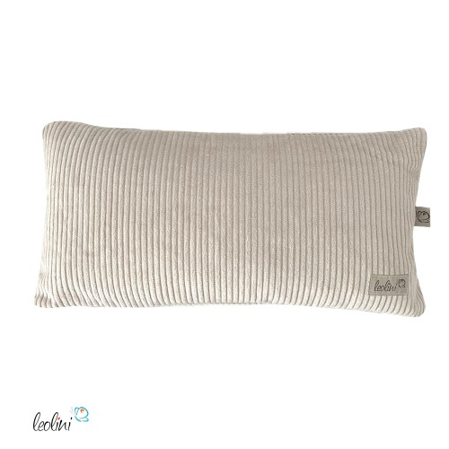 Dinkelkissen | Kissen mit Dinkelspelz BEIGE | handgefertigt Leolini - 3