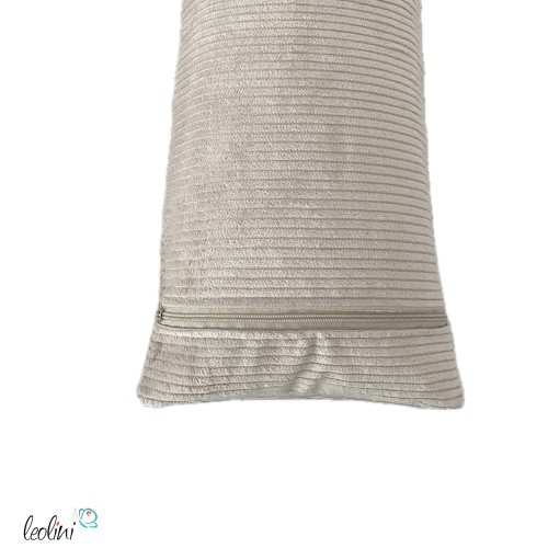 Dinkelkissen | Kissen mit Dinkelspelz BEIGE | handgefertigt Leolini - 6