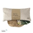 Dinkelkissen | Kissen mit Dinkelspelz BEIGE | handgefertigt Leolini - 1