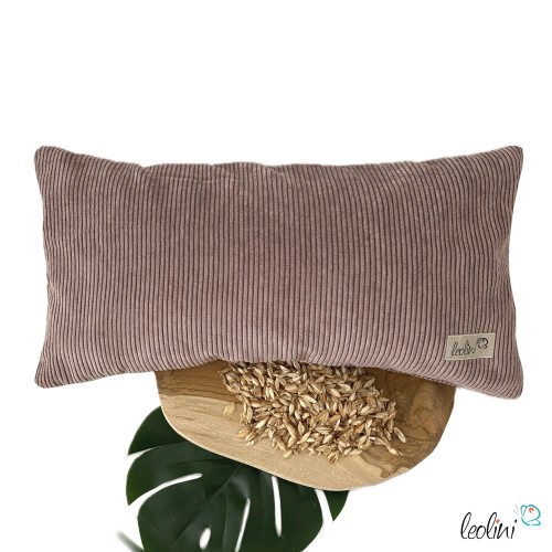 Dinkelkissen | Kissen mit Dinkelspelz LAVENDEL | handgefertigt Leolini - 3