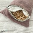 Dinkelkissen | Kissen mit Dinkelspelz LAVENDEL | handgefertigt Leolini - 4