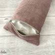 Dinkelkissen | Kissen mit Dinkelspelz LAVENDEL | handgefertigt Leolini - 5