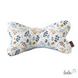 Leseknochen personalisierbar STREUBLUMEN BLAU | Nackenkissen | handgemacht Leolini - 4