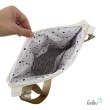 Umhängetasche KIRSCHBLÜTEN & BLAUMEISE Stickerei - Tasche mit praktischem Außenfach Leolini - 5