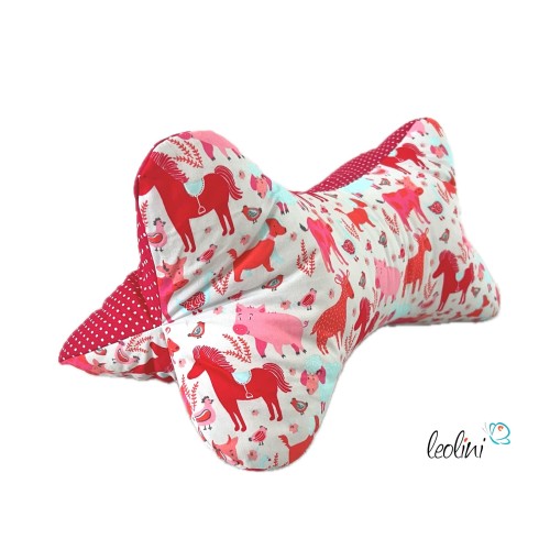 Leseknochen personalisierbar PONY | Nackenkissen | handgemacht Leolini - 5