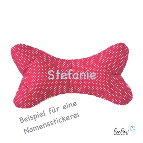 Leseknochen personalisierbar PONY | Nackenkissen | handgemacht Leolini - 3