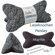 Leseknochen personalisierbar PAISLEY | Nackenkissen | handgemacht Leolini - 6