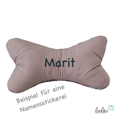 Leseknochen personalisierbar HAWAI | Nackenkissen | handgemacht Leolini - 3