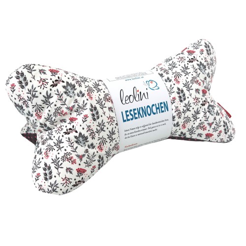 Leseknochen personalisierbar FLORA | Nackenkissen | handgemacht Leolini - 9