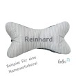 Leseknochen personalisierbar STERNE | Nackenkissen | handgemacht Leolini - 3