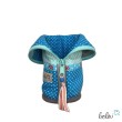 Stehende Stiftetasche Leo | Federpennal Federmäppchen FLIEGENPILZE BLAU | personalisierbar mit Namen Leolini - 6