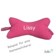 Leseknochen MUSSELIN Double Gauze | PINK | personalisierbar mit Stickerei Leolini - 3