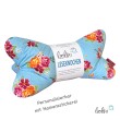 Leseknochen personalisierbar BLUMENMIX | Nackenkissen | handgemacht Leolini - 1