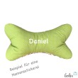 Leseknochen personalisierbar | Nackenkissen BUNTSTIFTE | handgemacht Leolini - 3