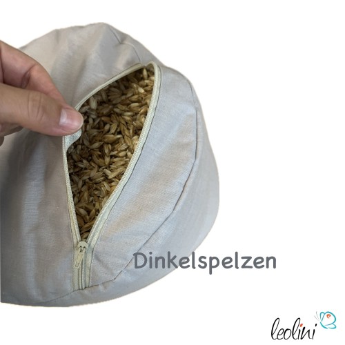 Yogakissen | Meditationskissen mit Stickerei Blume des Lebens handgemacht & personalisierbar mit Namen | HERZEN Leolini - 7