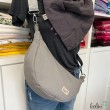 Moon Bag Luna | Halbmondtasche – Handgefertigte Schultertasche in Grau Leolini - 2