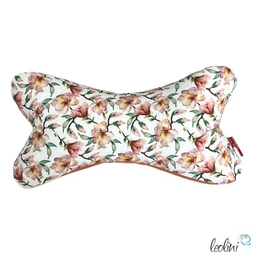 Leseknochen personalisierbar | Nackenkissen ORCHIDEEN | handgemacht Leolini - 5