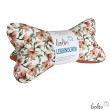 Leseknochen personalisierbar | Nackenkissen ORCHIDEEN | handgemacht Leolini - 7