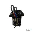 Stehende Stiftetasche Leo | Federpennal Federmäppchen PÜNKTCHEN | personalisierbar mit Namen Leolini - 5