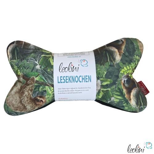 Leseknochen FAULTIERE personalisierbar | Nackenkissen | handgemacht Leolini - 5