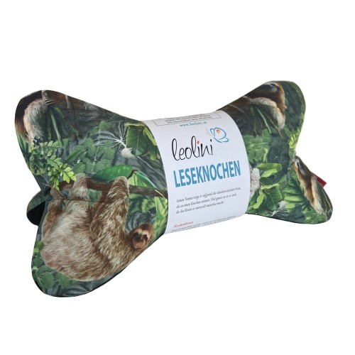 Leseknochen FAULTIERE personalisierbar | Nackenkissen | handgemacht Leolini - 8