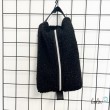 Großer Kulturbeutel aus Bouclé Stoff | Toiletttasche SCHWARZ | handgefertigt  - 5