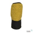 Stehendes Federmäppchen aus Bouclé | Schminktasche personalisierbar mit Namen | SENF | handgefertigt Leolini - 6